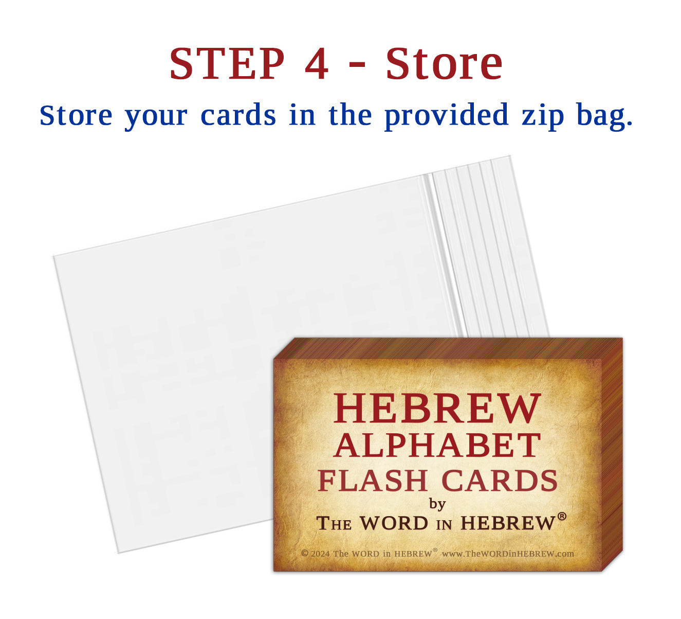 Hebrew Alphabet FLASH CARDS